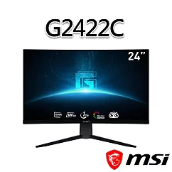 msi微星 G2422C 24吋 曲面電競螢幕