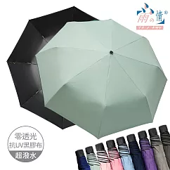 【雨之情】防曬膠輕鋁抗風折疊傘 青白綠