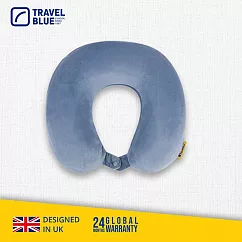 【Travel Blue 藍旅】Memory Foam 記憶棉 旅行頸枕─3色任選 藍色