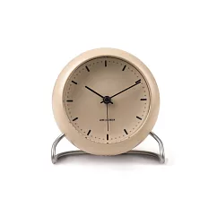 Arne Jacobsen Clocks AJ 柔情桌鐘 (City Hall、淺沙褐)