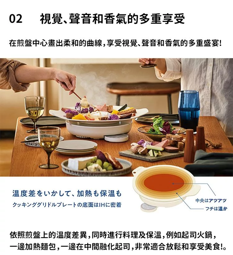 recolte麗克特 Heater Cooking Griddle - 詳情10