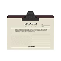 【TPL】Archivist檔案管理員A4板夾_兩款 _橫式