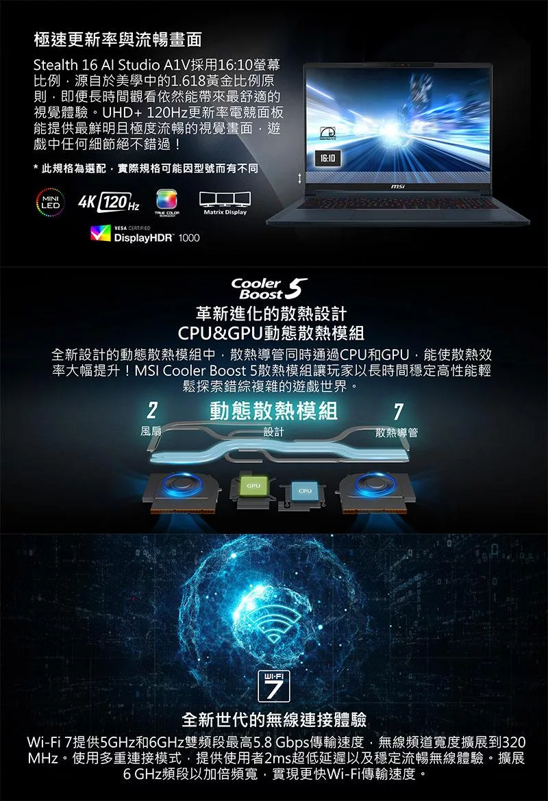 MSI微星 Stealth A1VHG-242TW - 詳情8