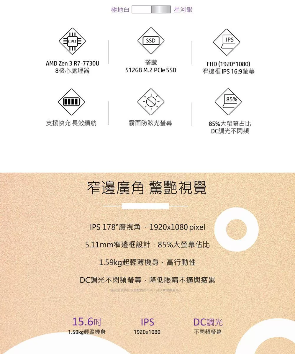 HP惠普 15-fc0034AU - 詳情8