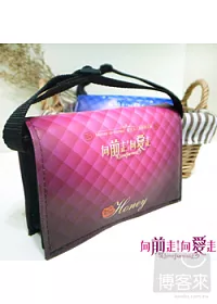 向前走向愛走-萬用小書包-玫瑰款