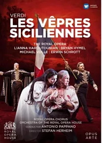 威爾第:歌劇《西西里晚禱》/ 哈魯圖尼揚〈女高音〉海梅爾〈男高音〉佛勒〈男中音〉修洛特〈低男中音〉2DVD