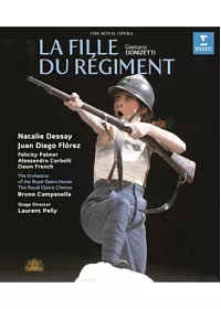 董尼采第:聯隊之花 / 娜塔莉德賽〈女高音〉佛洛雷茲〈男高音〉/ 坎潘內拉〈指揮〉皇家歌劇院管絃樂團與合唱團 (藍光BD)