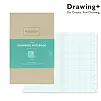 KOKUYO Drawing+索引方格筆記本(A5變型)