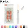 KOKUYO Drawing+方形馬克蠟筆+補充包-薄橙