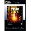 Time Zones 2/e (1) Classroom Audio CDs/2片 and DVD/1片