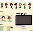 官方周邊商品 防彈少年團 BTS TINYTAN DYNAMITE 人物公仔 (韓國進口版) Jimin