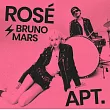 美國單曲CD 朴彩英 ROSE (BLACKPINK) & Bruno Mars火星人 - APT. (美國進口版)