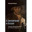 A Contemporary in Dissent： Johann Georg Hamann As A Radical Enlightener