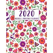 2020 Planner Weekly and Monthly： Pretty Cute Floral Schedule Organizer， Jan 1， 2020 to Dec 31， 2020， 8.5 x 11 Inches (21.59 x 27.94 cm)