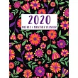 2020 Planner Weekly and Monthly： Pretty Cute Floral Schedule Organizer， Jan 1， 2020 to Dec 31， 2020， 8.5 x 11 Inches (21.59 x 27.94 cm)