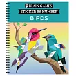 Brain Games： Sticker by Number Birds