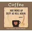 Coffee 2023 Deluxe Wall Calendar