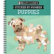 Brain Games ─ Sticker by Number ─ Puppies