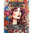 Enchanted Gardens： Coloring the Graceful Women and Their Floral Paradise