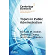 Topics in Public Administration: Perspectives from Computational Social Sciences and Corpus Linguistics