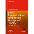 Policy Recommendations for Sustainable Development, Volume 2: Year 2021-2022
