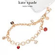 【kate spade】手機掛鍊  莓戀心語