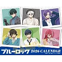 BLUE LOCK 藍色監獄2026年桌上型月曆