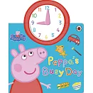 時鐘遊戲書（指針可轉）Peppa Pig: Peppa’s Busy Day