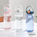 【THERMOcafe 凱菲】可提式大容量彈蓋直飲隨手瓶2200ml (TCTB-2200-BL)藍色