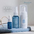 【Blueseeds 芙彤園】玫瑰煥顏隨身保養組 旅行組 (保濕潔顏慕斯30ml+保濕精露噴霧30ml+玫瑰精油露5ml)