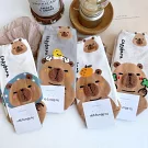 Kankoku韓國 可愛的卡比豚肉襪   * 白色-帽子