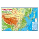 最新版中國地形立體地圖