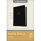 Santa Biblia Ntv, Edición de Referencia Ultrafina, Letra Grande (Sentipiel, Negro, Índice)