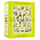 Roses in Bloom Puzzle: A 1000-Piece Jigsaw Puzzle Featuring Rare Art from the New York Botanical Garden