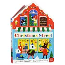 聖誕字母大街摺頁機關書Christmas Street