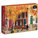 Autumn in the Neighborhood 1000 Piece Puzzle