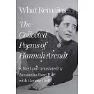 What Remains: The Uncollected Poems of Hannah Arendt