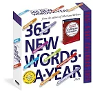 365 New Words-A-Year Page-A-Day Calendar 2025: From the Editors of Merriam-Webster