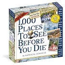 1,000 Places to See Before You Die Page-A-Day Calendar 2025: A Year of Travel