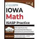 Iowa Statewide Assessment of Student Progress Test Prep: 4th Grade Math Practice Workbook and Full-length Online Assessments: 4th Grade Math Practice
