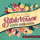 Illustrated Bible Verses Wall Calendar 2026: Timeless Wise Words of the Bible