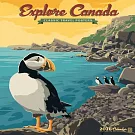 Explore Canada (Adg) 2026 Wall Calendar