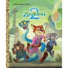迪士尼《動物方城市2》小金書故事 (2-5歲適讀) Disney Zootopia 2 Little Golden Book