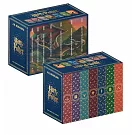 Harry Potter Paperback Box Set Books 1-7 (Deluxe Edition with Stenciled Edges)