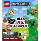 樂高麥塊遊戲盒 (附人偶+15塊積木+兩本書+場景) Alex vs. Creeper (LEGO Minecraft) : Landscape Activity Box