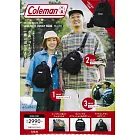 Coleman品牌單品＃07：3用肩提背包（BLACK）