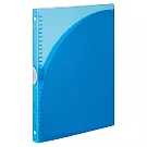 KOKUYO Campus 超薄口袋活頁夾30孔 A4-天藍