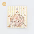 散裝金箔和紙貼紙‧軟綿綿動物