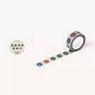 LIVEWORK LIFE & PIECES 紙膠帶 15mmx10M WEEKLY