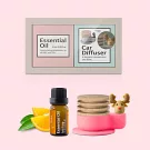 Bone 蹦克  迷你公仔擴香禮盒 迷你擴香台+精油組盒 周年禮物 聖誕禮物 交換禮物 送禮 擴香精油 麋鹿+甜橙